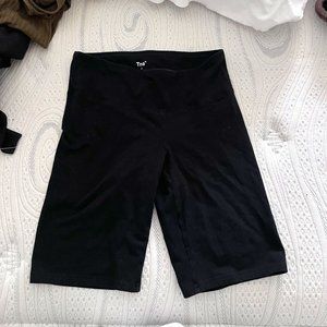 TNA Biker Shorts - Black - Never Worn